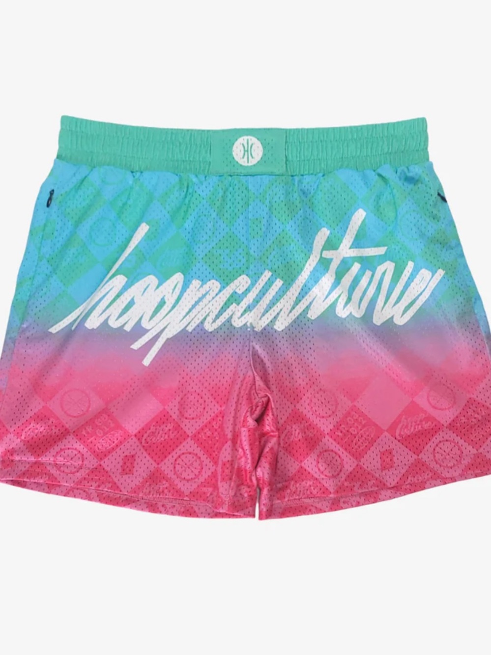 Hoop Culture Scripts Theory Men’s Basketball Shorts Size Medium